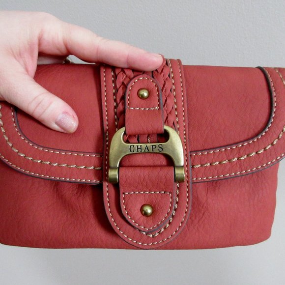 Chaps Burnt Orange Purse - Picture 7 of 7